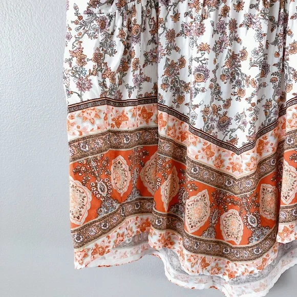 No Boundaries White and Brown Crop Camisole - Picture 14 of 17